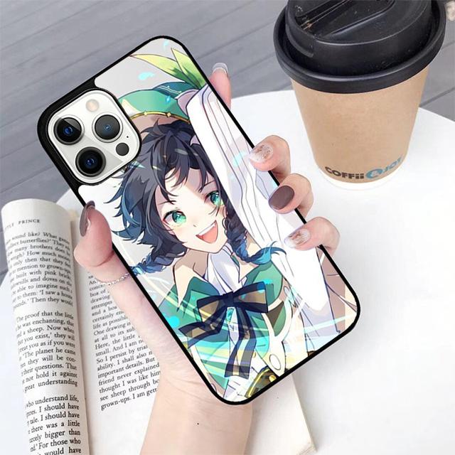 Genshin Impact Venti Phone Case For Apple iPhone 17 Air Pro Max Plus Coque For iPhone 17 Air 14 15 16 13 12 Max Cover
