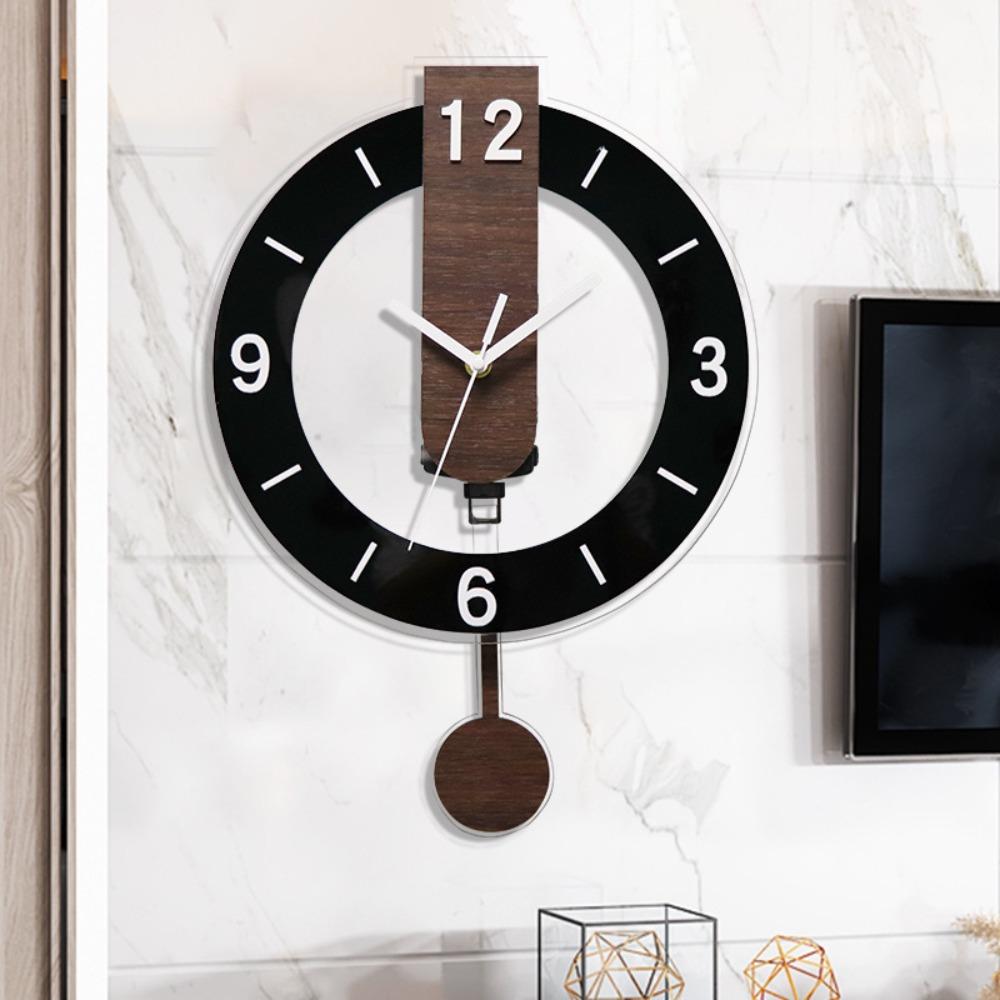 Minimalist Hanging Clock Silent Scale Clock Unique Digital Wall Clock  Hotel