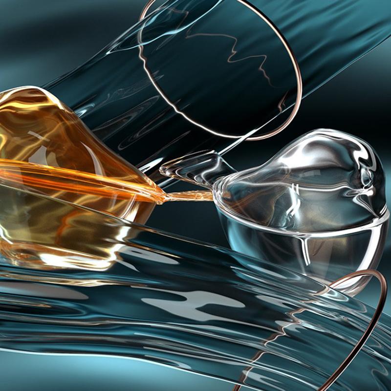 12*7*7cm1pc amber glass bird jewelry storage jar,dressing table earring ring sorting Nordic style storage box.