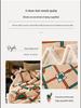 Taffeta Composite Lamb and Milk Fleece Blanket - Multifunctional Gift for Napping and More