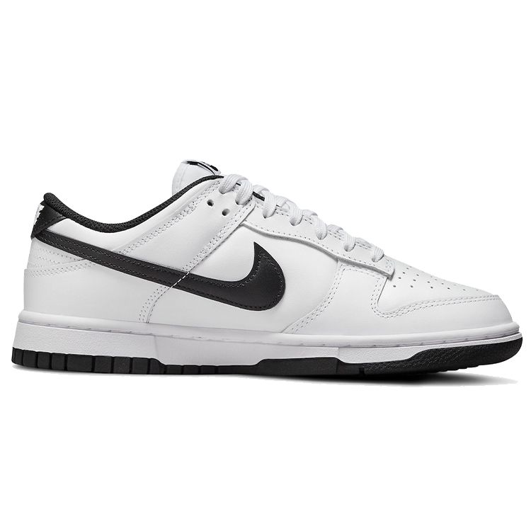 Nike  Dunk Low White Black Women Sneakers DD1503-113
