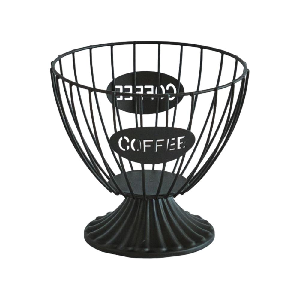 Kaffeepadhalter mit großer Kapazität für Küche, Büro, Barzubehör, Dekoration für Kaffeeliebhaber