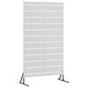Privacy Screen Gray 100 X 50 X 180 Cm Steel