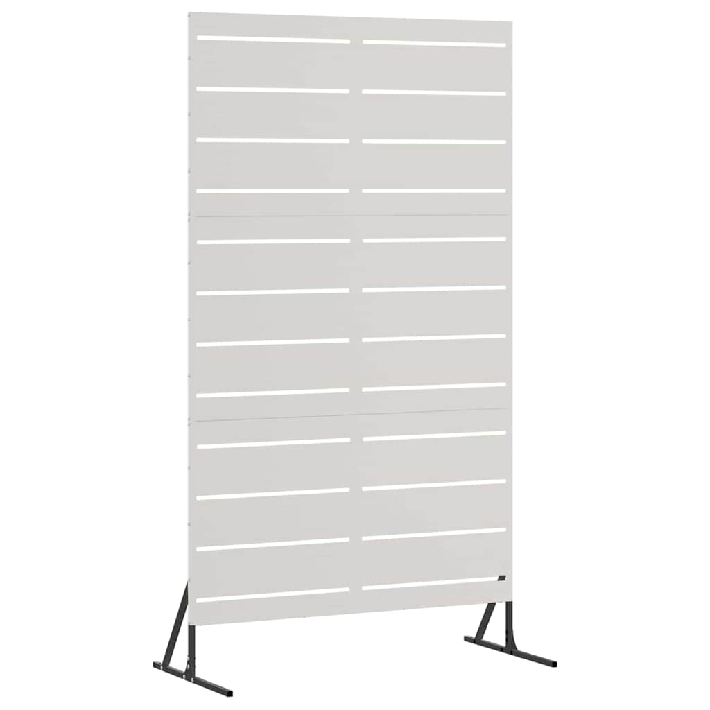 Privacy Screen Gray 100 X 50 X 180 Cm Steel
