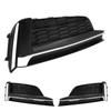 Front Bumper Fog Light Cover Grille Trim 8W6807681F Side Outer Bezel Grill Cover for S5 A5 2018 To 2