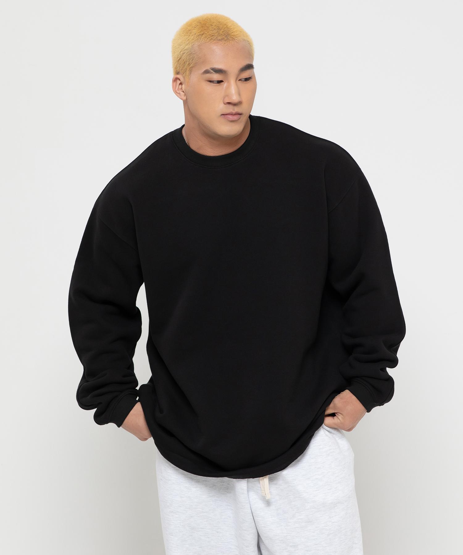 Laebseuonlaebseu String Oversized Sweatshirt 3 Colors