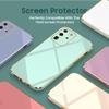 Einfarbiges galvanisiertes weiches Handyhülle für Samsung Galaxy S24 S23 S22 S21 S20 FE S10 Note 20 10 Ultra Plus Kameraschutz Silikonhülle