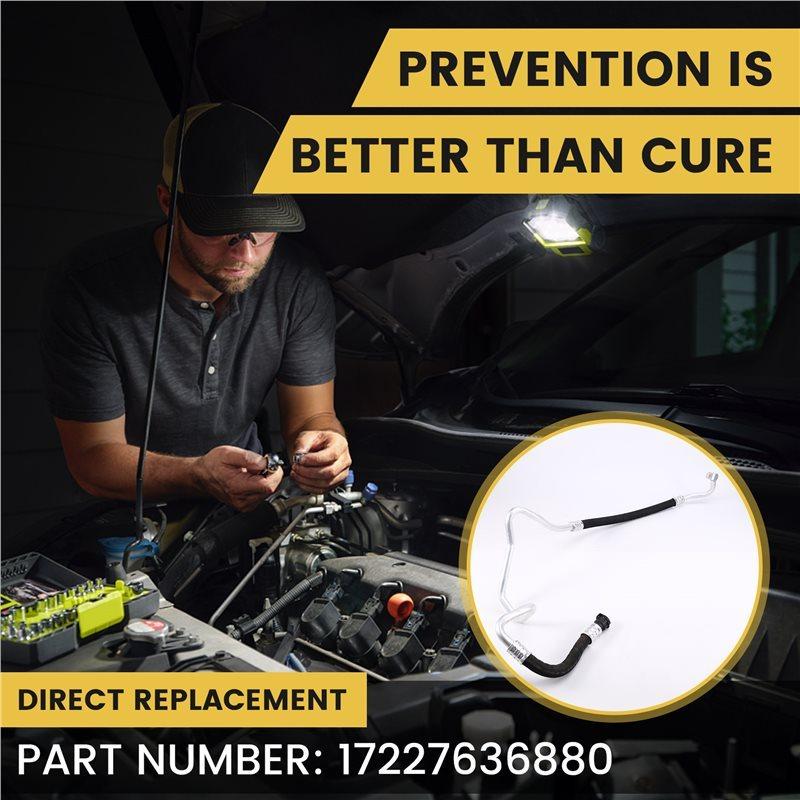 Hose Pipe For BMW 5' 6' 7' F07 F06 F02 F12 F13 2010-2017 Engine Oil Cooler 17227636880