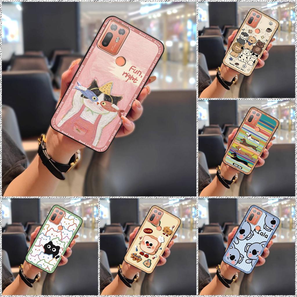 Full Wrap Anti-dust Phone Case For HTC Desire 20 Plus/D20+ Durable Anti-knock TPU Phone Pouch Soft Case Waterproof Cute