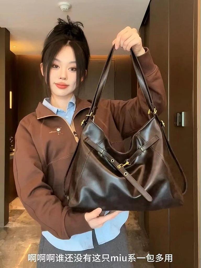 Large capacity bag women's bag 2025 new autumn casual versatile backpack women's tote bag