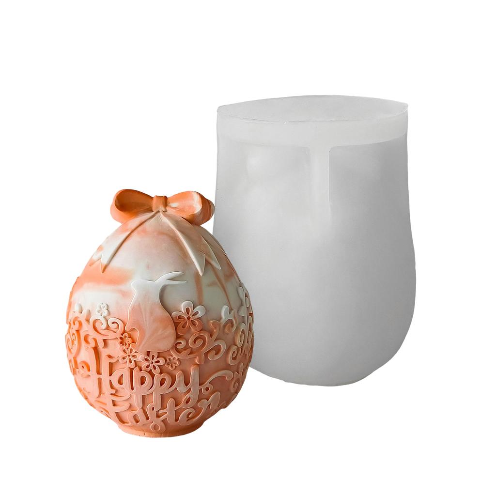 Easter Egg Silicone Mold For Candle Making And Crafting With Easy Release And Reusable Designs Scented Candle Mould