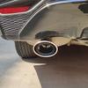 1 Pezzo Terminale di Scarico per Auto per Honda Civic 10ª Generazione 4 Porte Berlina 2016 2017 Accessori Esterni Terminale Silenziatore di Scarico Posteriore Terminale