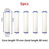5Pcs Spray Head PP Cotton Filter Cartridge Is Suitable For Most Handheld Shower Bathroom Accessories