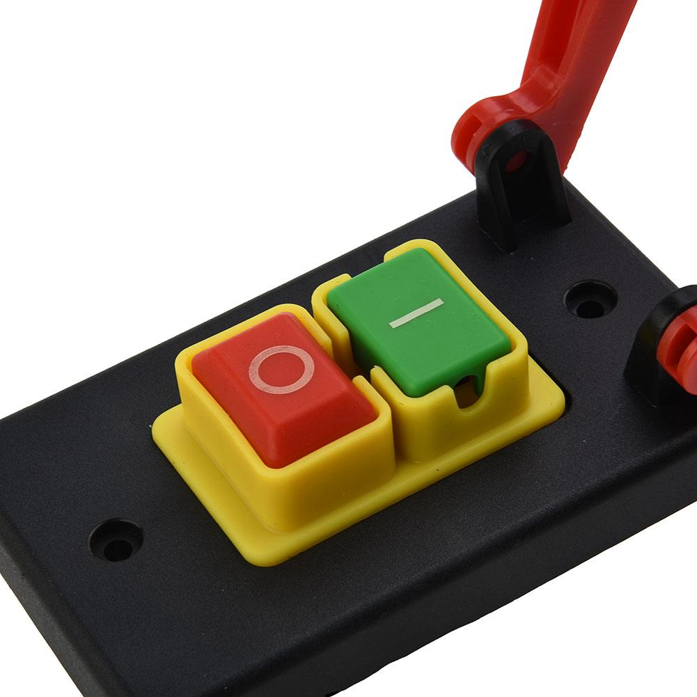 Factory Workshop Button Switch Electromagnetic Switch 50 60Hz 1PC 240V AC250V On Off KJD17B-16 KEDU For Lathe Saw