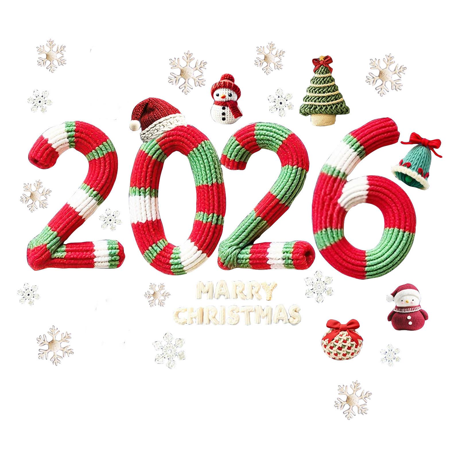 

Съемные статические наклейки на окна - Многоразовые наклейки на окна без остатка для сезонного и делового декора One Size