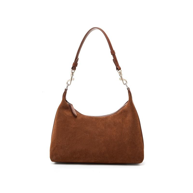 New Style High-End Fashion Womens Large Capacity Versatile Sheepskin Leather Handbag Shoulder Bag Single Compartment Bag