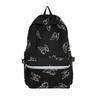 Schoolbag1011 New Student School Bag Female Junior High School Student Large Capacity Reflective Printed Bear Backpack College Student Bag