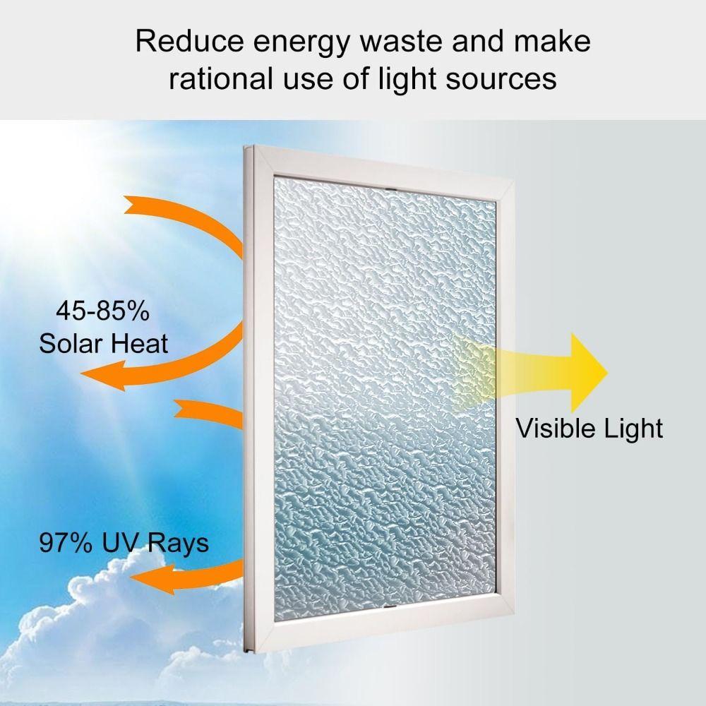 Removable Glass Window Film Static Cling Window Stickers New Window Privacy Film  Glass Windows