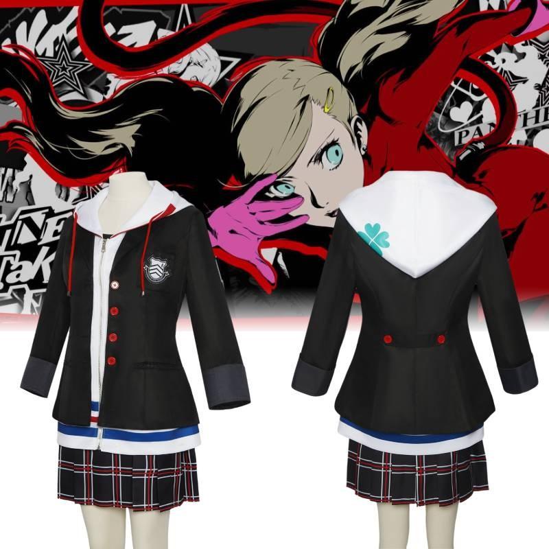 Persona Anne Takamaki Cos Clothing Jk Cartoon Games Cosplay Suit Perform Stage