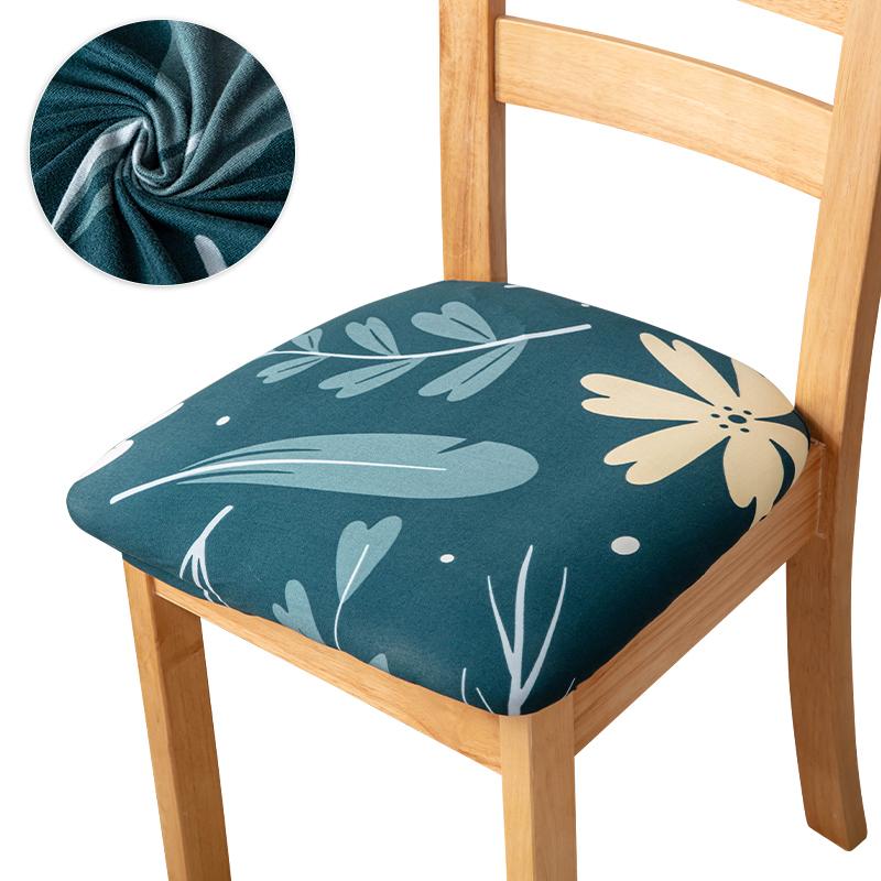 Real Waterproof Chair Cover Stretch Dining Room Seat Covers Chair Cheap Washable Jacquard Chair Covers For Home Hotel Kitchen