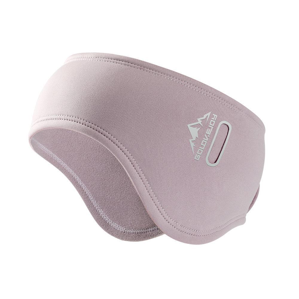 Unisex Vinter Ørevarmere med Brillehull & Fløyelsfôr - Elastikker & Borrelås DEZ39