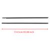Artudatech 2PCS Belt Molding 72410-TBG-A01 72450-TBG-A01 For Honda Civic 2016- Car Accessories 2017 2018
