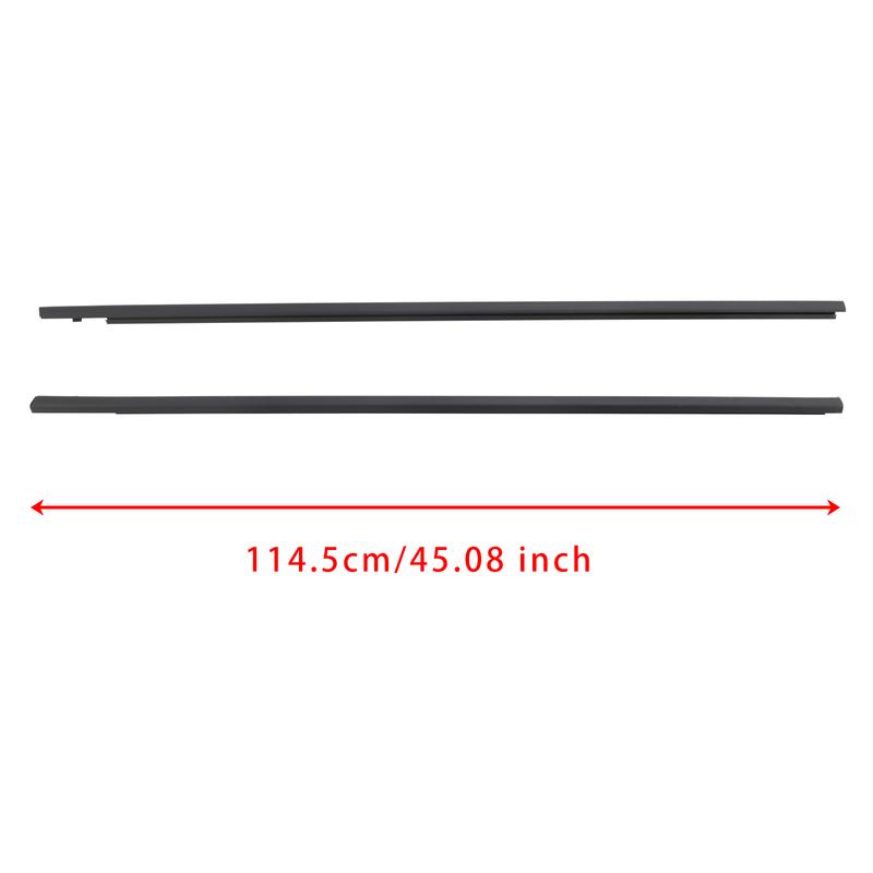 Artudatech 2PCS Belt Molding 72410-TBG-A01 72450-TBG-A01 For Honda Civic 2016- Car Accessories 2017 2018