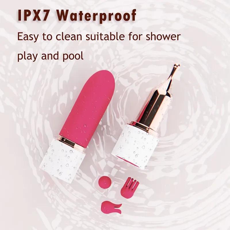 Lipstick Bullet Vibrator Powerful Vibrations Mini for G Spot Anal Stimulation Sextoy For Adult Sex Toys Women Femal Penetration