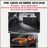 Car Trunk Mat for LEXUS UX UX200 260h Hybrid/Non-oil-electric Hybrid2019 2020Cargo Liner Carpet Interior Parts Accessories Cover
