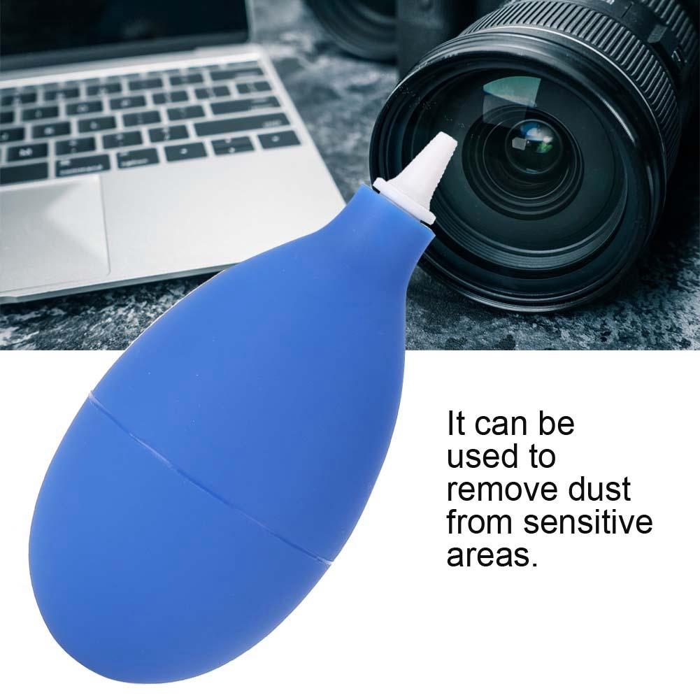 Dust Blower Pump Cleaner Tool for Camera Watch Phone Keyboard Lens Filter Cleaning (Blue)