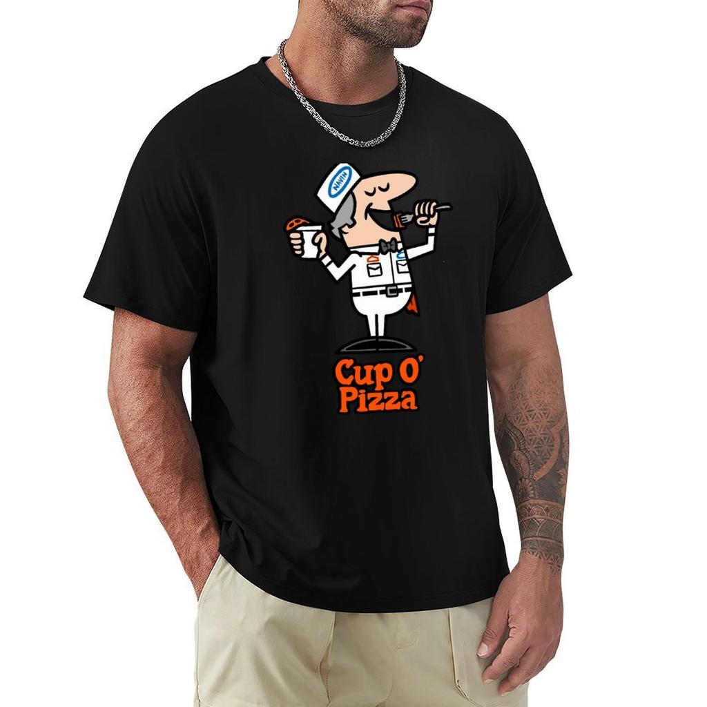 Cup O' Pizza T-Shirt basketball graphic tees graphic shirts cute tops plain Men's t shirts