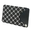 [Inden-ya] Soyoka Pass Case 8809 Shippo PatternBlack x White