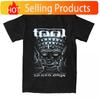 Koszulki Rock Tool Band Rekreacyjne Vintage Streetwear Bawełniane Krótki Rękaw Graficzne Unisex Unisex Zabawne Harajuku Codzienne Fajne Koszulki Unisex