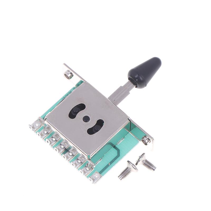 1Pc 3 Way 5 Way 8 Key Electric Guitar Pickup Selector Toggle Switch With Black Tip Cap Knob For St Sq Electric Guitar Stamper