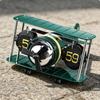 Mechanical Flip Flip Clock Propeller Design Airplane Flip Flip Clock Home Decor Decorative Quiet for Office