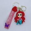 Creative Cartoon Princess Resin Keychain Pendant for Bags and Cars