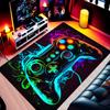 Game Controller Design Rug - Soft Non-slip Durable Gaming Room Mat for Bedroom, Living Room - Perfect for Gamers & Esports Fans