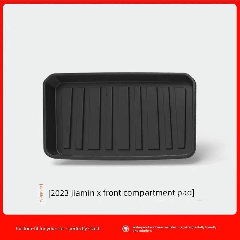 

Suitable for Zeekr X Overseas Right-Hand Drive Tpe Floor Mats, Waterproof All-Weather Carpet Mats, Car Trunk Mats [2023] Ji Krypton X Front Compartment Pad