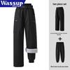WASSUP Unisex Cargo Fleece-Lined Thermal Casual Pants