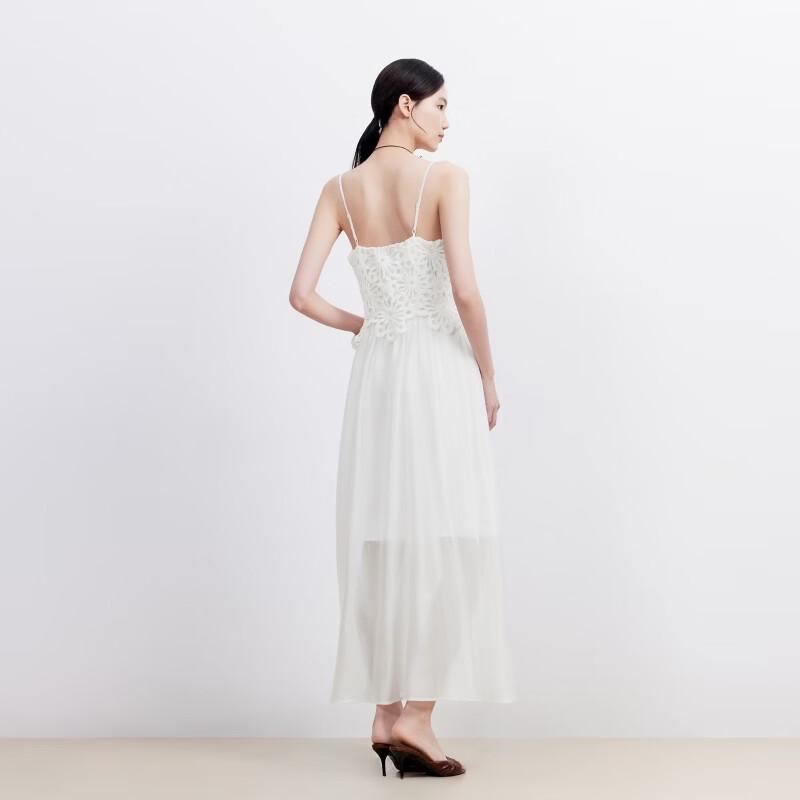 VEROMODA Women's Lyocell Blend A-Line Midi Dress