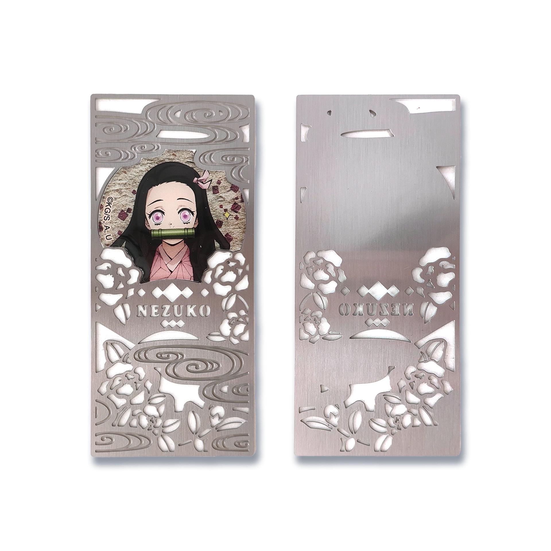 Demon Slayer: The Hinokami Chronicles Limited Edition Metal Bookmark - In Stock Anime Merchandise 4.5*10*0.5 cm