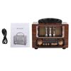 Retro Bluetooth Speaker Radio Portable Vintage AM FM SW Radio with Telescopic Antennae for Home Car Travel Camping