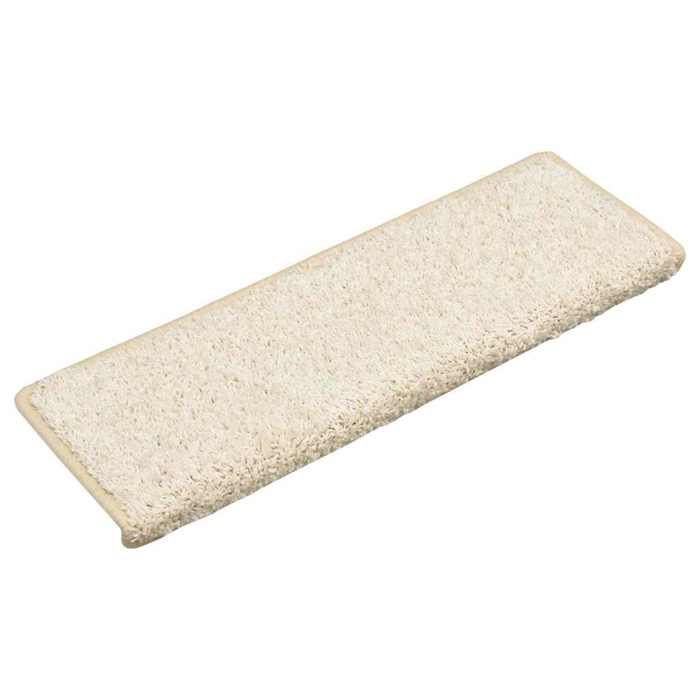 VidaXL Stair Treads 30 Pieces 65 X 21 X 4 Cm White Rectangular Edge 3365831