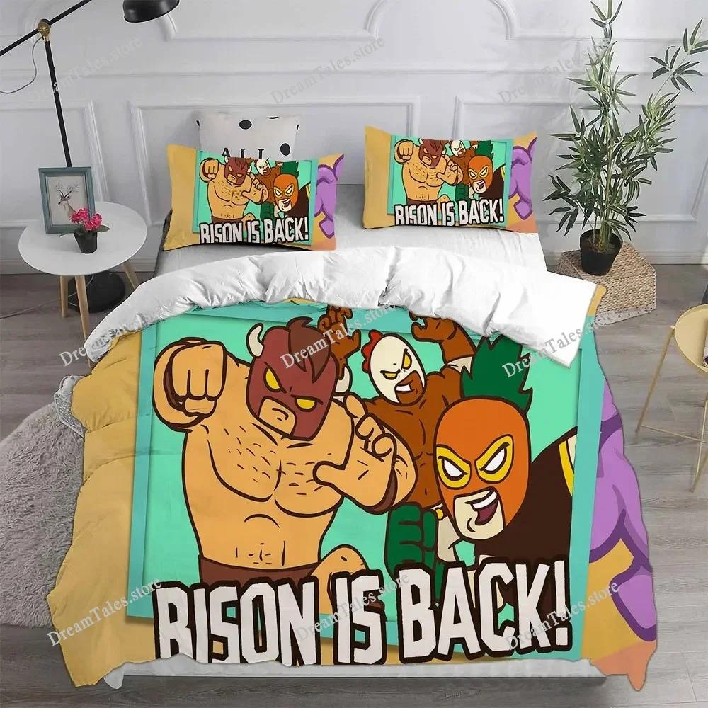 Game Burrito Bison Bedding Sets Quilt Bed Cover Comforter Duvet Cover Pillow Case Sets Kids Adult Bedroom Decoration Luxury Gift