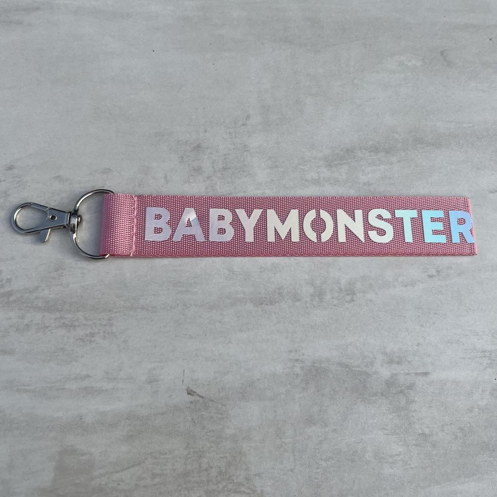 BABYMONSTER Treasure Group Laser Phone Lanyard & Keychain Name Tag