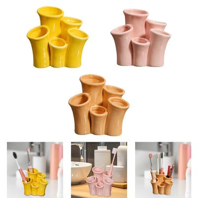 Ceramic Multifunctional Organizer Easy Cleaning for Dormitory Hotel