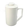 Creative White Ceramic Tea Mug with Infuser