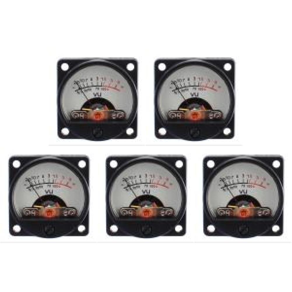 1-5PCS 6V-12V Panel VU Meter Bulb Warm Back Light Recording 500UA VU Meter Audio Level Amp Meter Electronic Parts