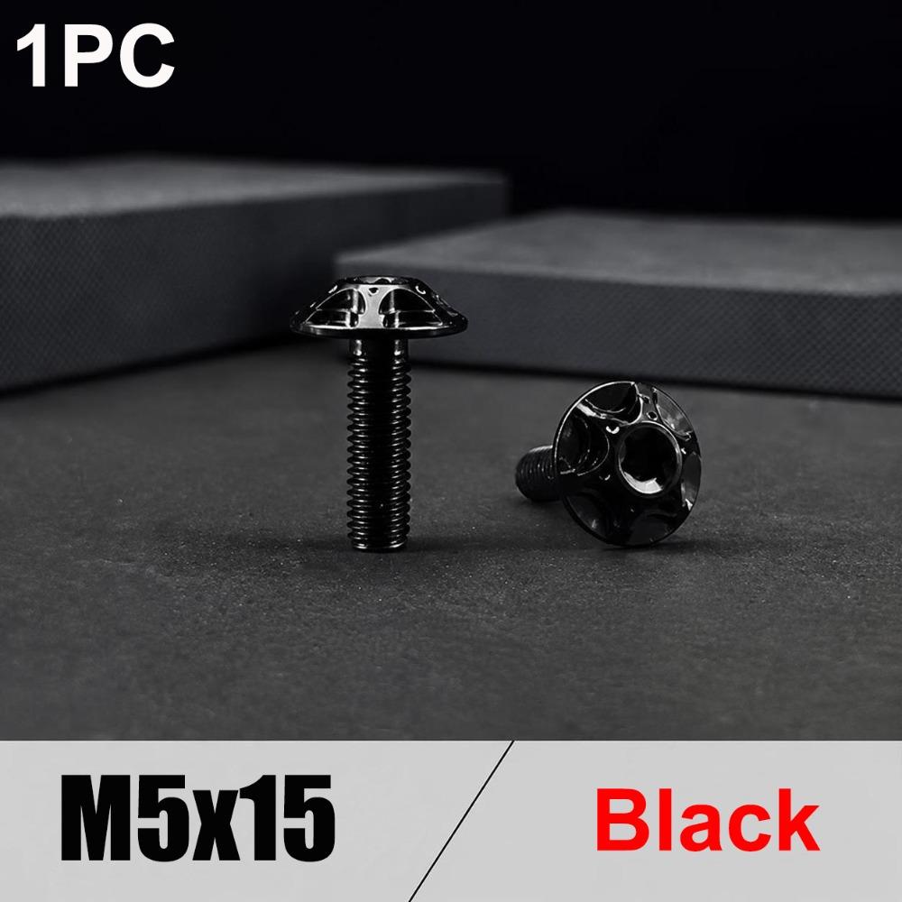 M5/M6 x 15mm Titanschrauben Titan Dekorationsschrauben Langlebige Motorradschraube