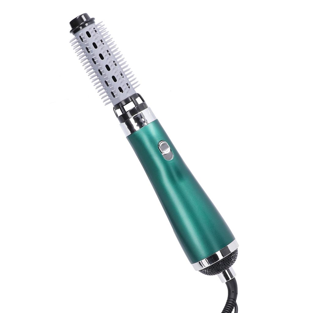 Hair Comb 2 In 1 ThreeSpeed Hair Dryer Styling Hair Comb for Home Travel   Green